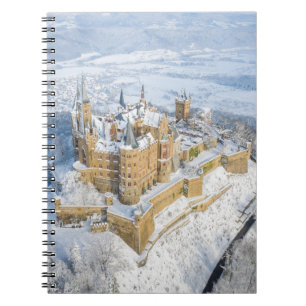 Schloss Hohenzollern: SchneeDeutschland. Notizblock