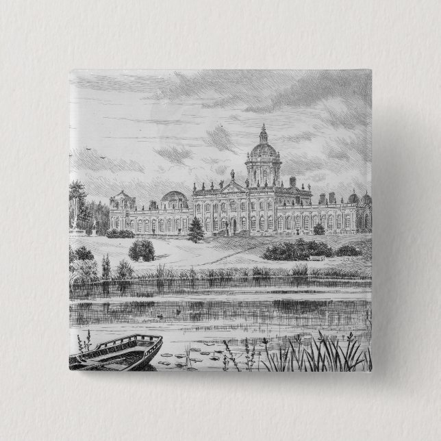 Schloss Howard Button (Vorderseite)