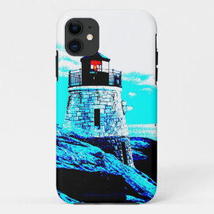 Schloss-Hügel-Leuchtturm iPhone 5 Fall Case-Mate iPhone Hülle
