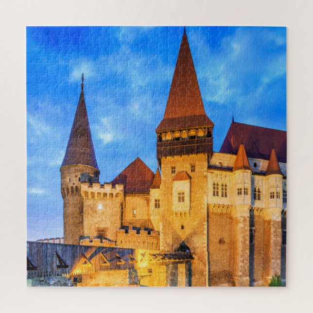 Schloss Hunyad - Schloss von Corvin in Hunedoara. (Vertikal)