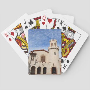 Schloss in der Wüste Spielkarten