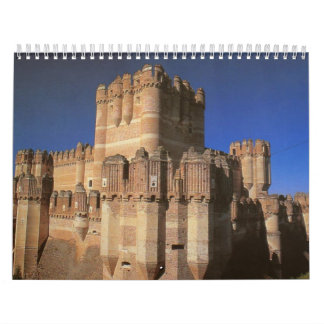Schloss in Europa und in Japan Kalender