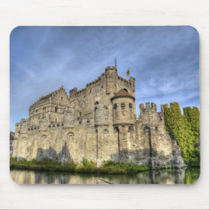 Schloss in Gent Mousepad