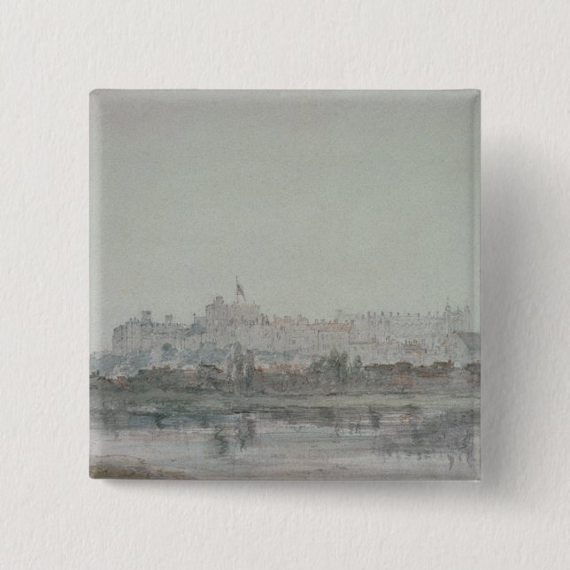 Schloss John Constables | Windsor vom Fluss, 19 Button (Vorderseite)