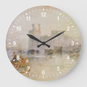 Schloss Josephs Mallord William Turner Große Wanduhr