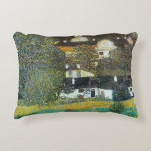 Schloss Kammer am Attersee II von Gustav Klimt Zierkissen