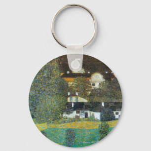 Schloss Kammer on the Attersee II By Gustav Klimt Schlüsselanhänger