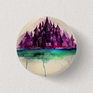 Schloss-Knopf Button