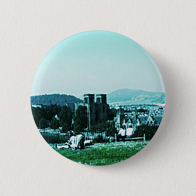 Schloss-Kunst snap-38784 Schottlands Inverness Button (Vorderseite)