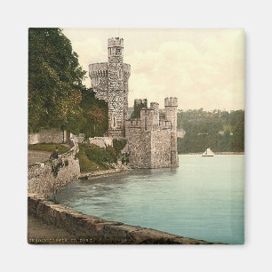 Schloss-Landkreis-Korken-Vintager Magnet KRW