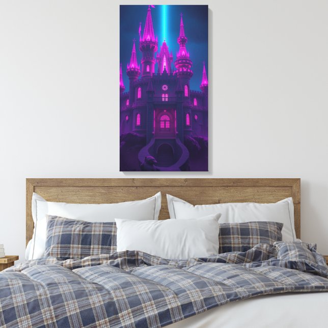 Schloss  leinwanddruck (Insitu (Schlafzimmer))