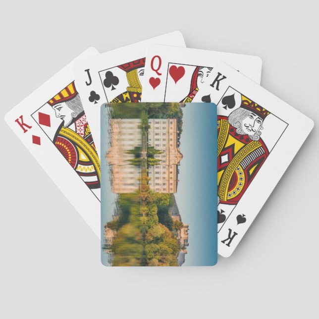 Schloss Leopoldskron, Österreich Spielkarten (Rückseite)