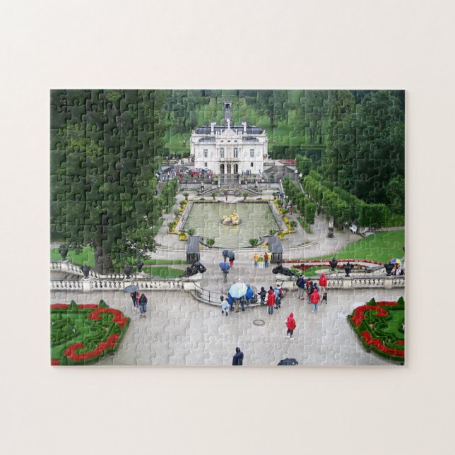 Schloss Linderhof in Bayern, Deutschland (Horizontal)