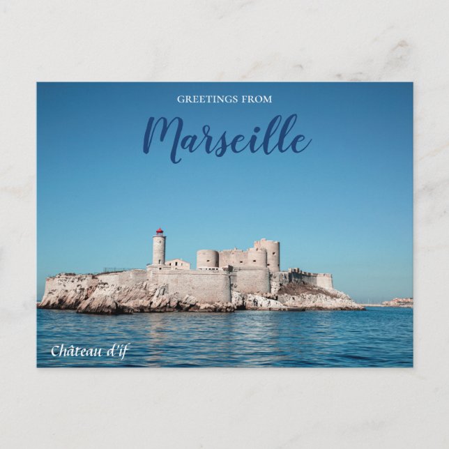 Schloss Marseille Postkarte (Vorderseite)