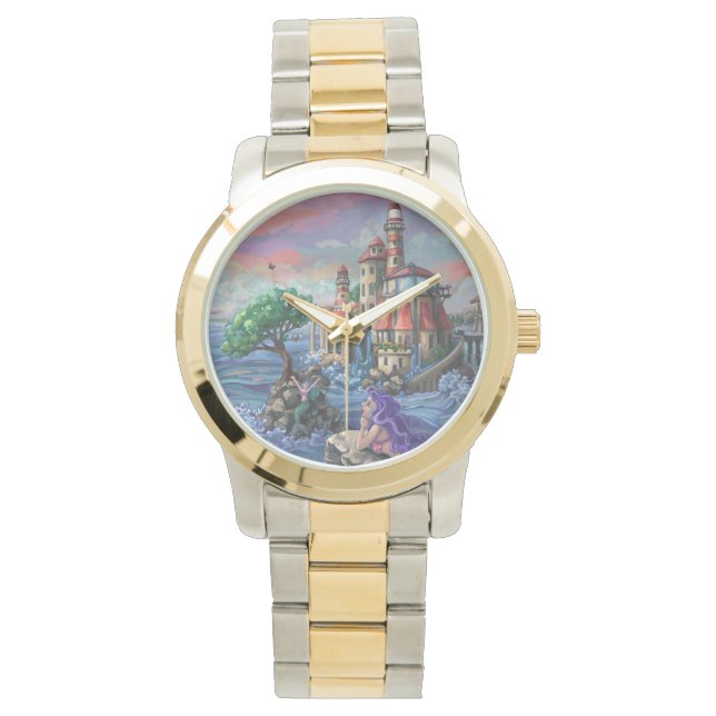 Schloss Mermaid Armbanduhr (Vorderseite)