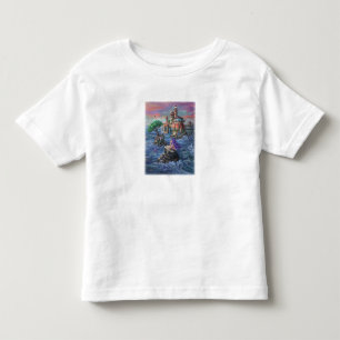 Schloss Mermaid Kleinkind T-shirt