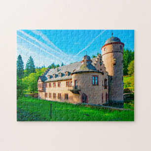 Schloss Mespelbrunn Bayern Deutschland.