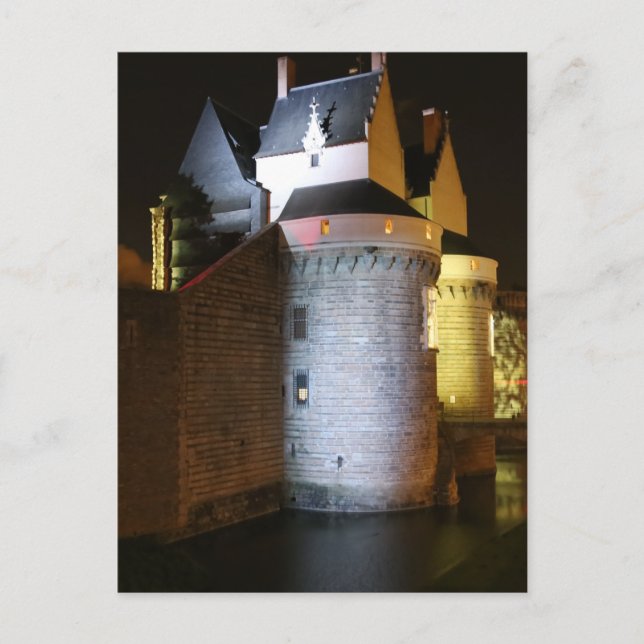Schloss Nantes Postkarte (Vorderseite)
