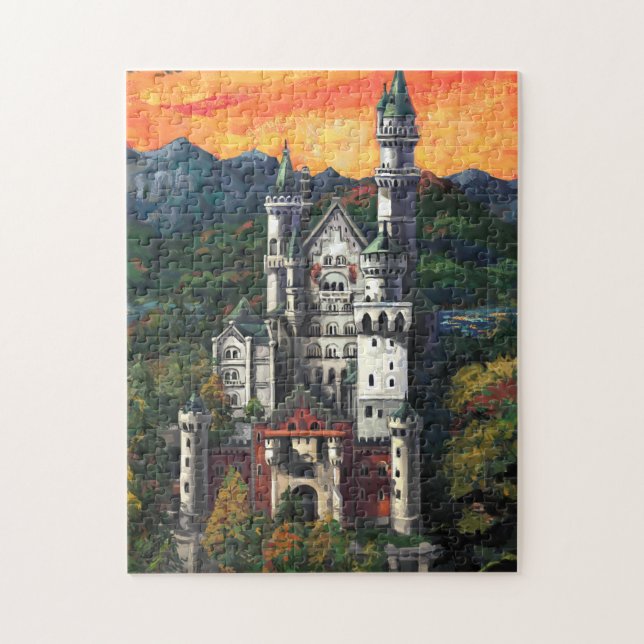 Schloss Neuschwanstein (Vertikal)
