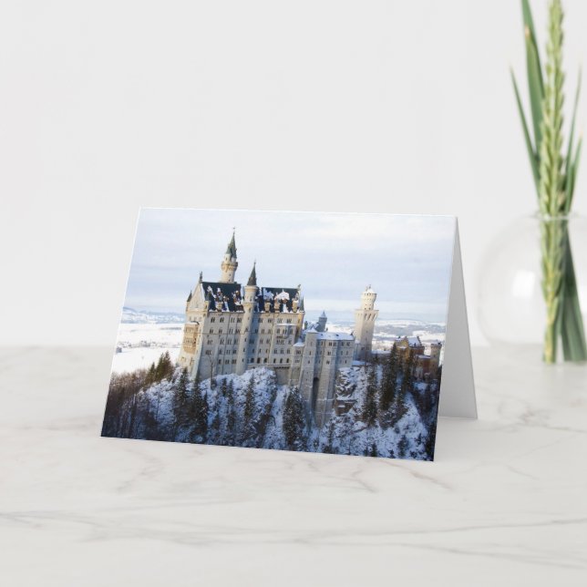 Schloss Neuschwanstein 4 Karte (Vorderseite)