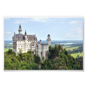 Schloss Neuschwanstein Bayern Deutschland Fotodruck
