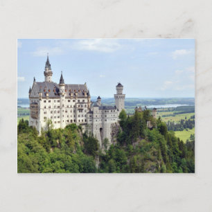 Schloss Neuschwanstein Bayern Deutschland Postkarte