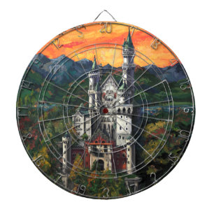 Schloss Neuschwanstein Dartscheibe
