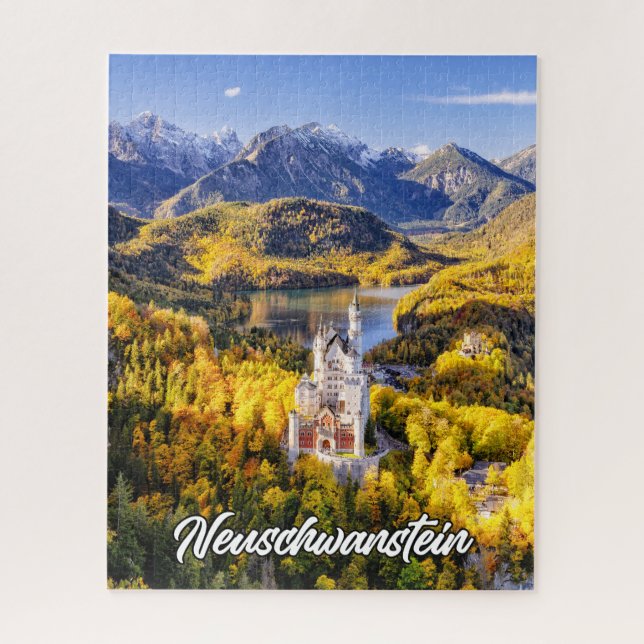 Schloss Neuschwanstein, Deutschland (Vertikal)