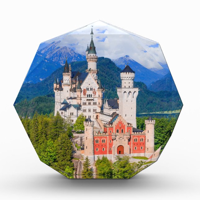 Schloss Neuschwanstein Deutschland Fotoblock (Vorderseite)