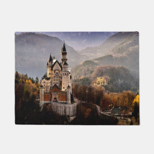 Schloss Neuschwanstein Deutschland Fußmatte