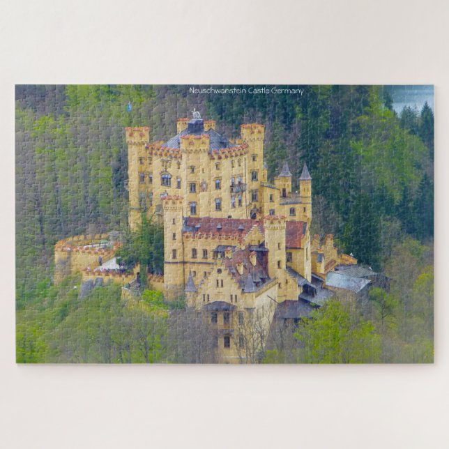 Schloss Neuschwanstein Deutschland. Jigsaw Puzzle (Horizontal)
