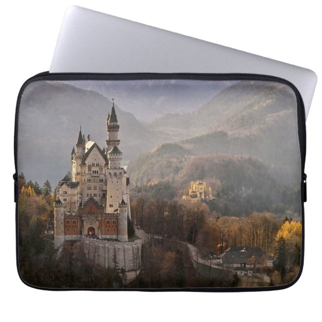 Schloss Neuschwanstein Deutschland Laptopschutzhülle (Vorderseite)