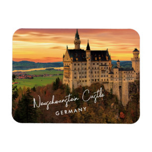 Schloss Neuschwanstein Deutschland Magnet