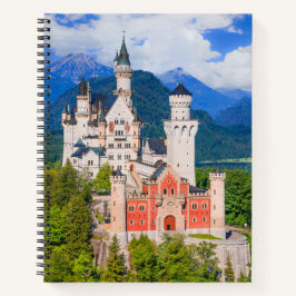 Schloss Neuschwanstein Deutschland Notizbuch