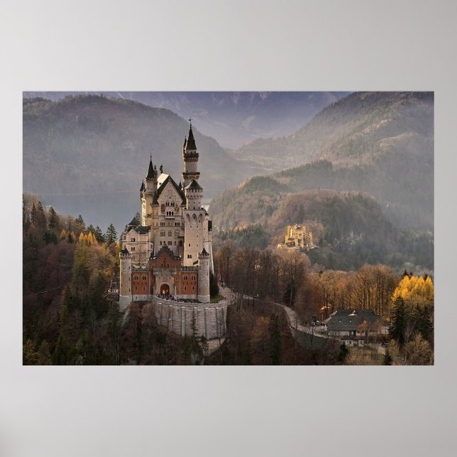 Schloss Neuschwanstein Deutschland Poster (Vorne)