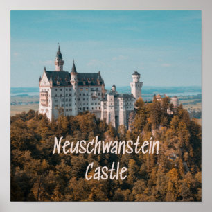 Schloss Neuschwanstein Deutschland Poster
