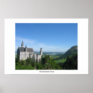 Schloss Neuschwanstein, Deutschland Poster