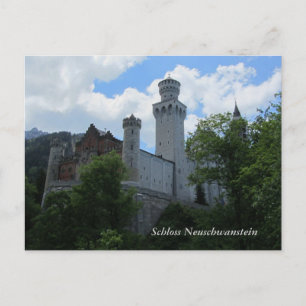 Schloss Neuschwanstein - Deutschland Postkarte