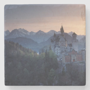 Schloss Neuschwanstein, erbaut Ende des 19. Jahrhu Steinuntersetzer