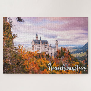 Schloss Neuschwanstein im Herbst