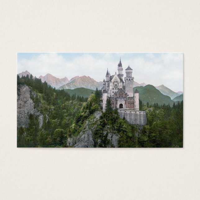 Schloss Neuschwanstein Lithograph (Vorderseite)