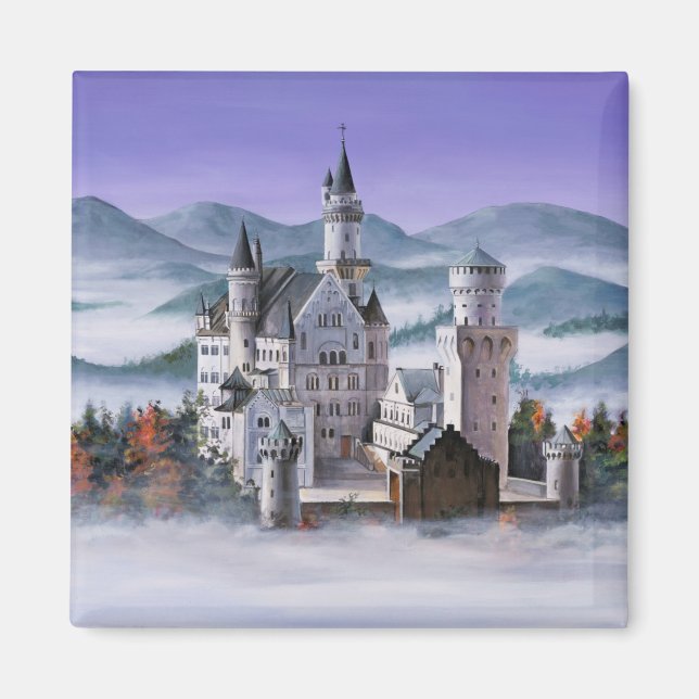Schloss Neuschwanstein Magnet (Vorne)