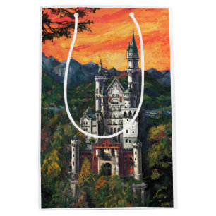 Schloss Neuschwanstein Mittlere Geschenktüte