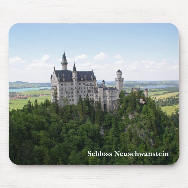 Schloss Neuschwanstein Mousepad (Vorne)