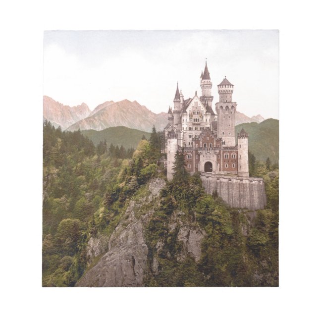 Schloss Neuschwanstein Notizblock (Vorderseite)