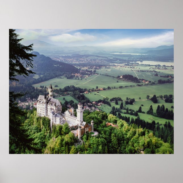 Schloss Neuschwanstein Poster (Vorne)