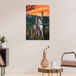 Schloss Neuschwanstein Poster