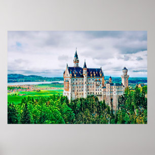 Schloss Neuschwanstein - Poster