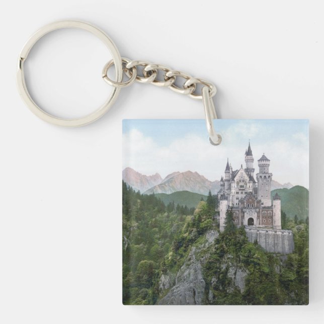 Schloss Neuschwanstein Schlüsselanhänger (Vorderseite)