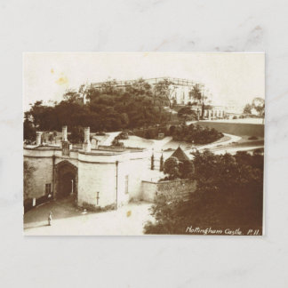 Schloss Nottingham, 1920 Postkarte